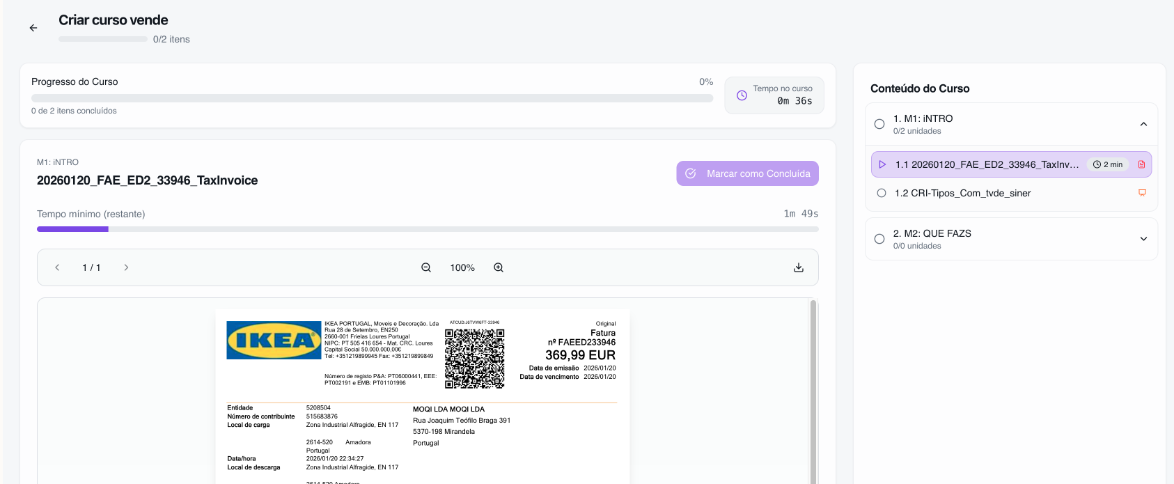 Experiência simples para qualquer idade